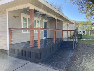 Quality Patio Deck Fence